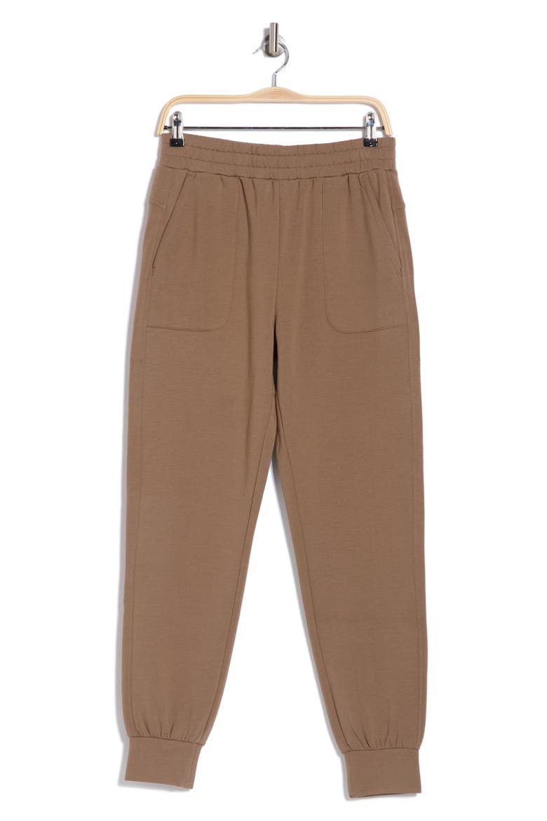 Cozy Knit Joggers, Alternate, color, BROWN SHIITAKE