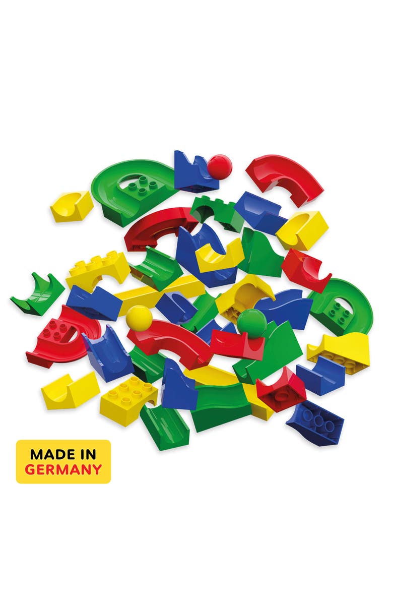 Hubelino 55 Piece Run Elements - The Original Marble Run Expansion Set - Made in Germany, Alternate, color, Multi