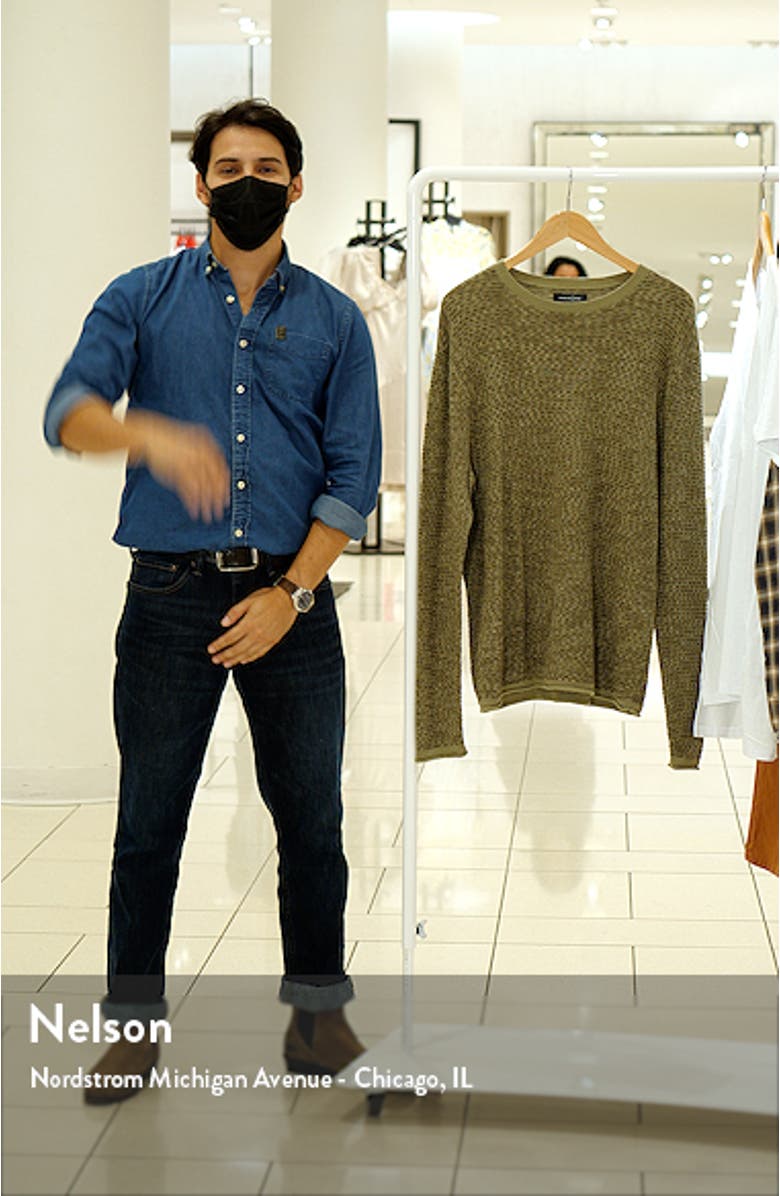 Space Dye Cotton Sweater, sales video thumbnail