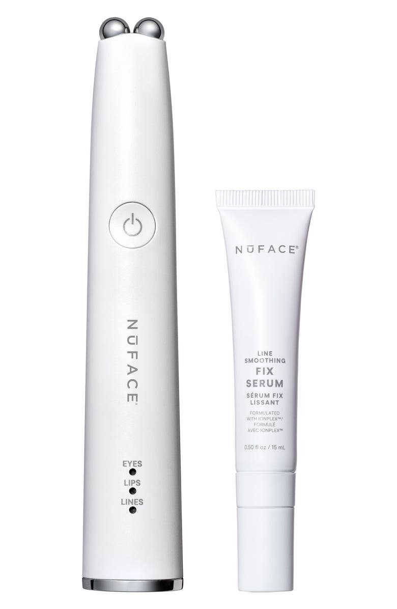 NuFACE<sup>®</sup> FIX MicroWand Targeted Microcurrent Device for Eyes, Lips & Lines $244 Value, Main, color, White