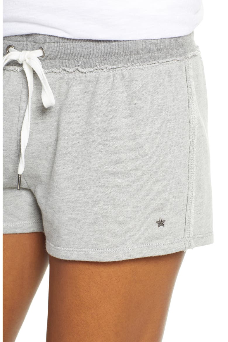 Laid Back Lounge Shorts, Alternate, color, HEATHER GREY