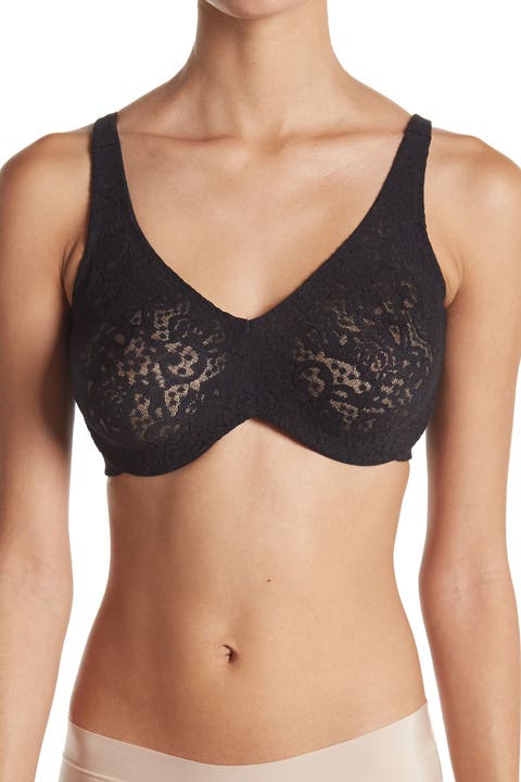 Halo Lace Full Figure Underwire Bra