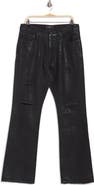 PURPLE BRAND Ripped Foil Relaxed Fit Jeans