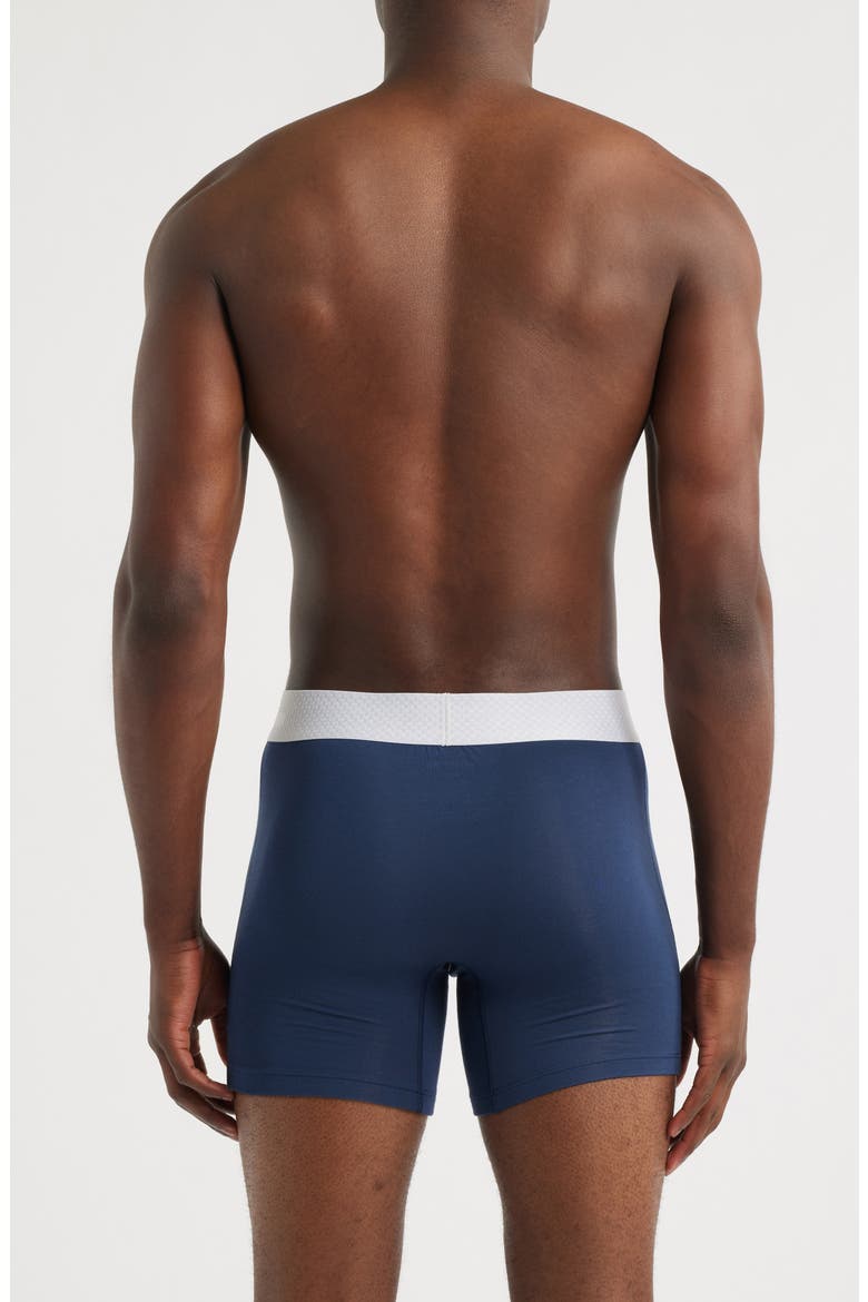 Second Skin 4-Inch Golf Ball Waistband Boxer Briefs, Alternate, color, DRESS BLUES GOLF BALL WB