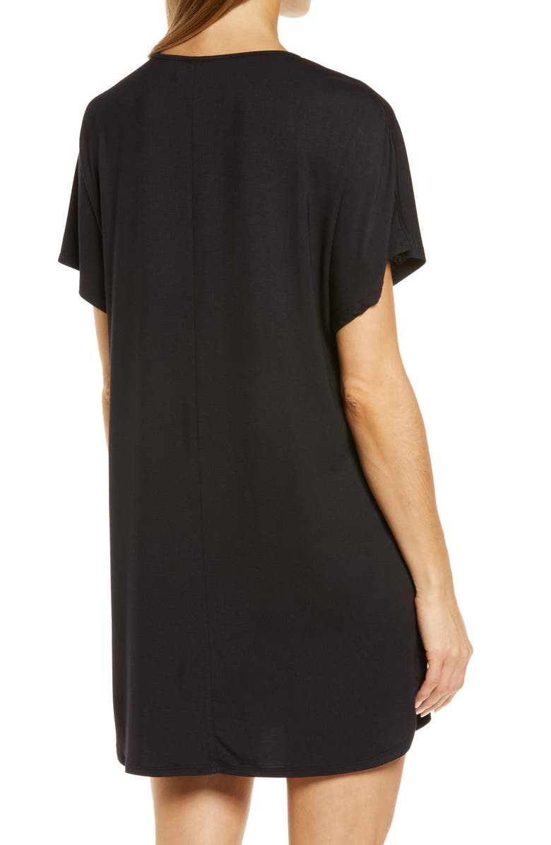 Nordstrom Moonlight Eco Dolman Sleeve Nightshirt, Alternate, color, 
