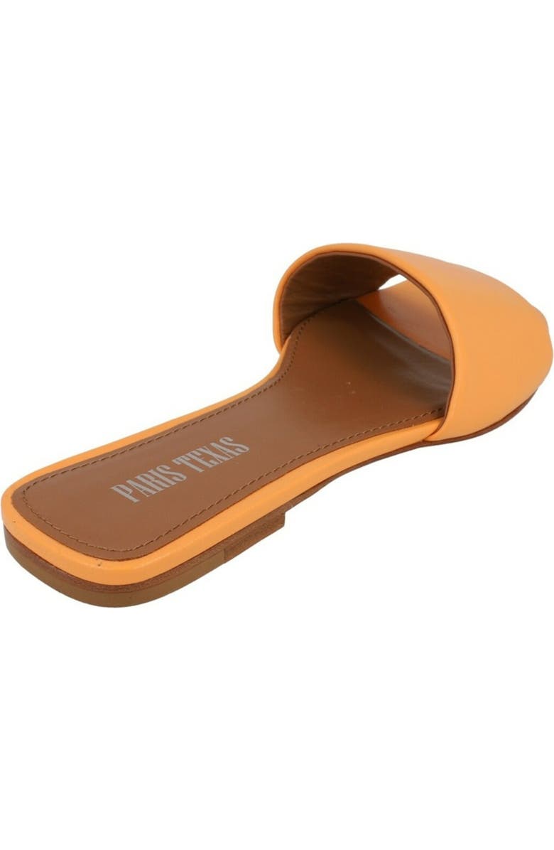 Paris Texas Sanremo Slide Sandal, Alternate, color, Orange