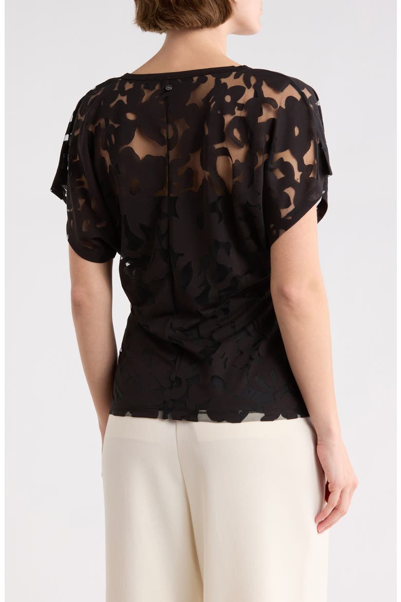 Ebasi Floral Top, Alternate, color, BLK