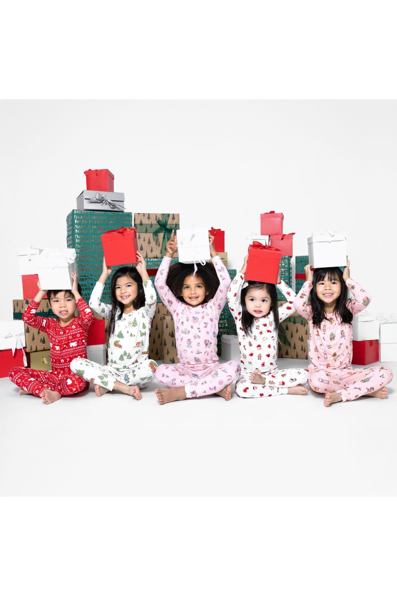Kids' Nutcracker Pink Set of 2 Piece Pajamas, Alternate, color, Nutcracker Pink