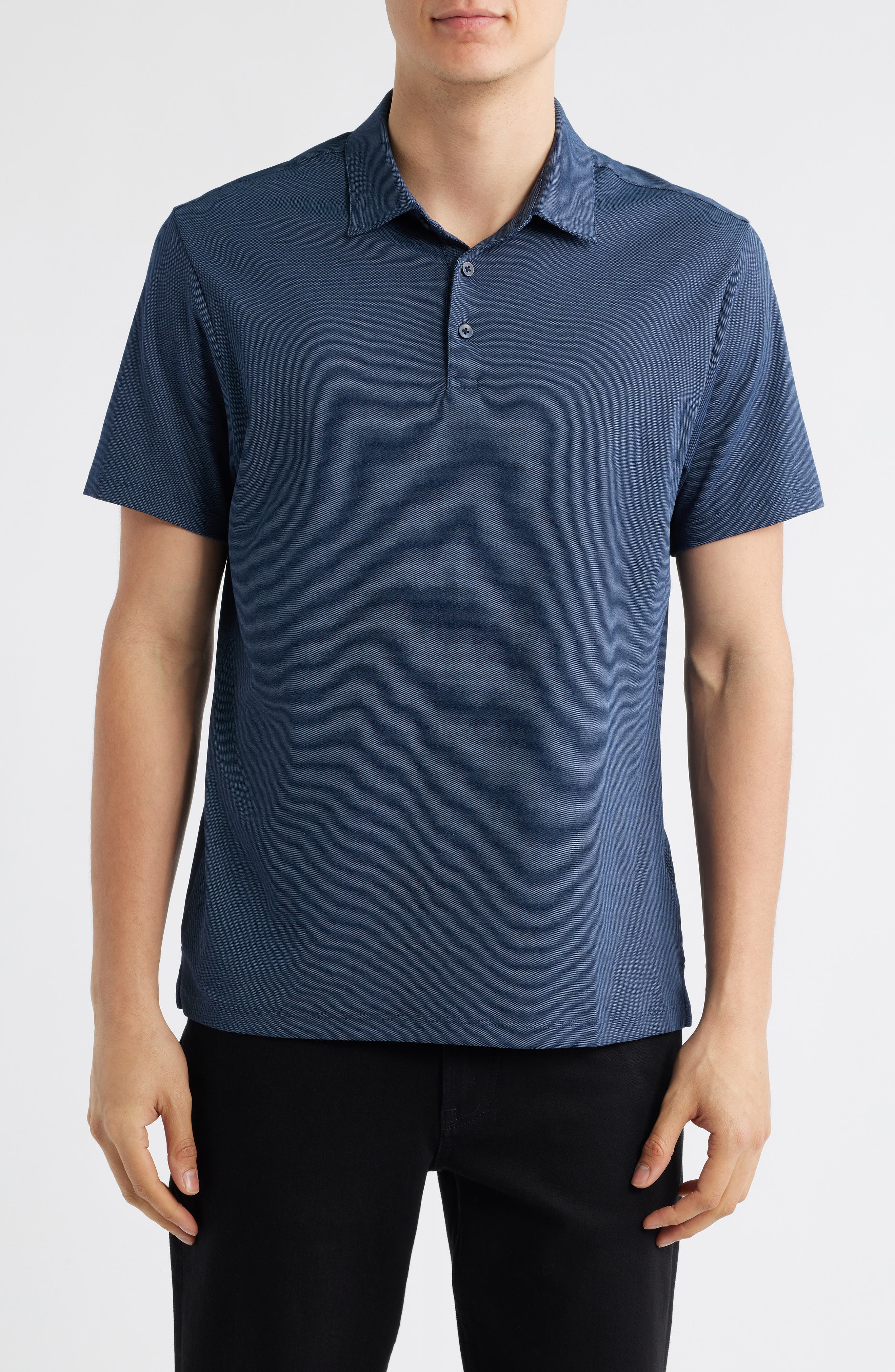 Robert Barakett Northpark Cotton Blend Polo