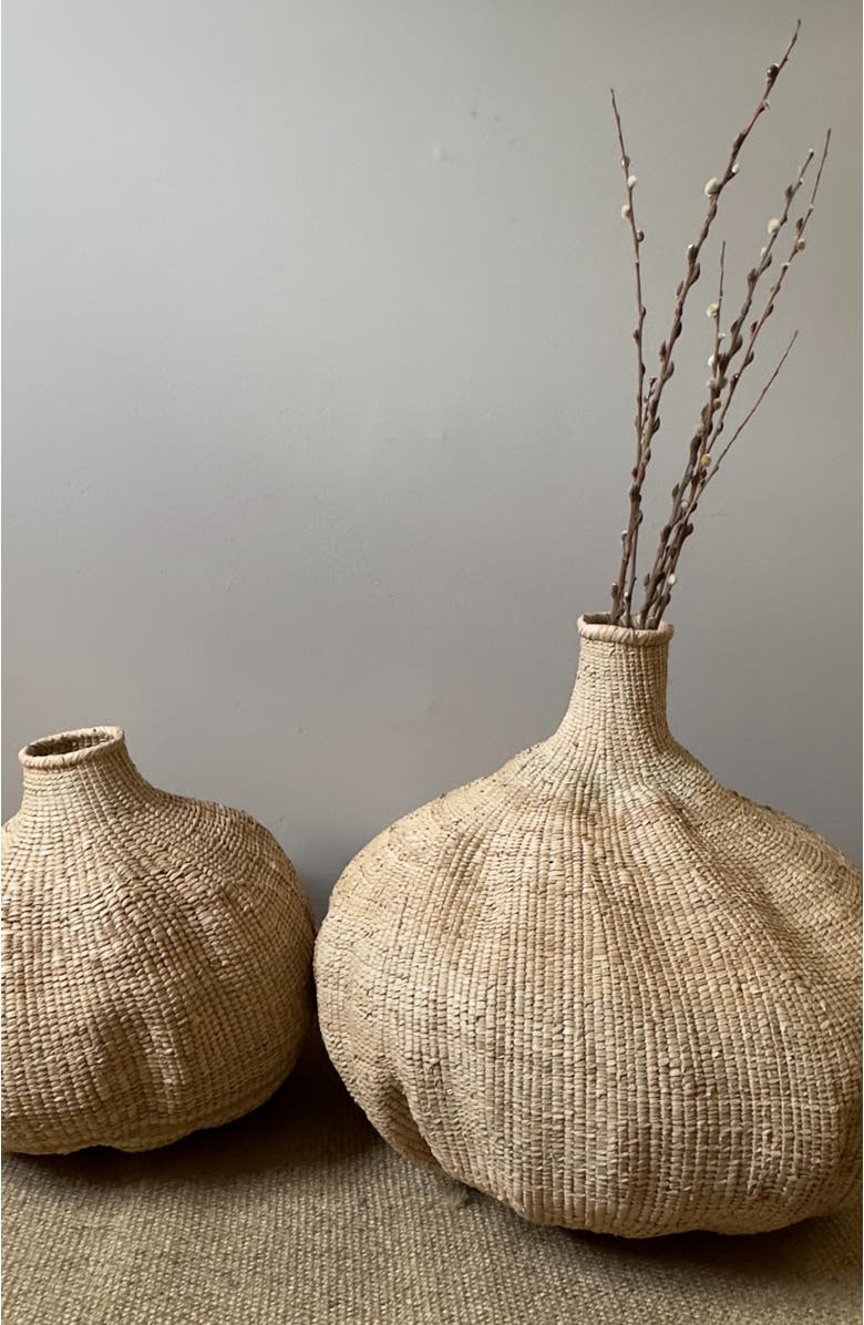 Mbare Garlic Basket, Alternate, color, Natural/Brown