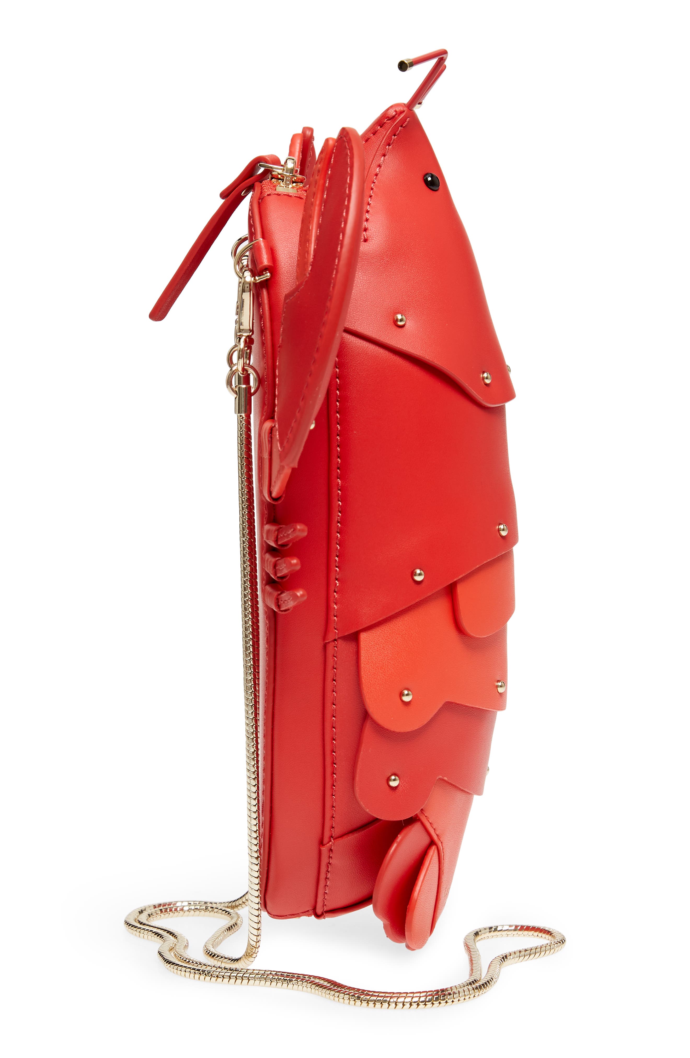 Kate Spade New York shore thing - leather lobster crossbody bag, Alternate, color, 