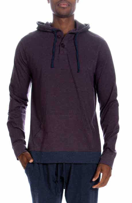 UNSIMPLY STITCHED Sleep Henley Hoodie