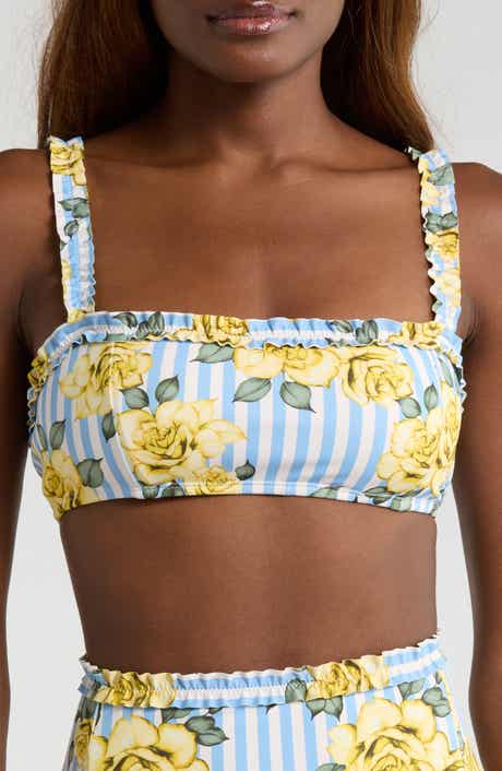 Hutch Ruffle Trim Bikini Top