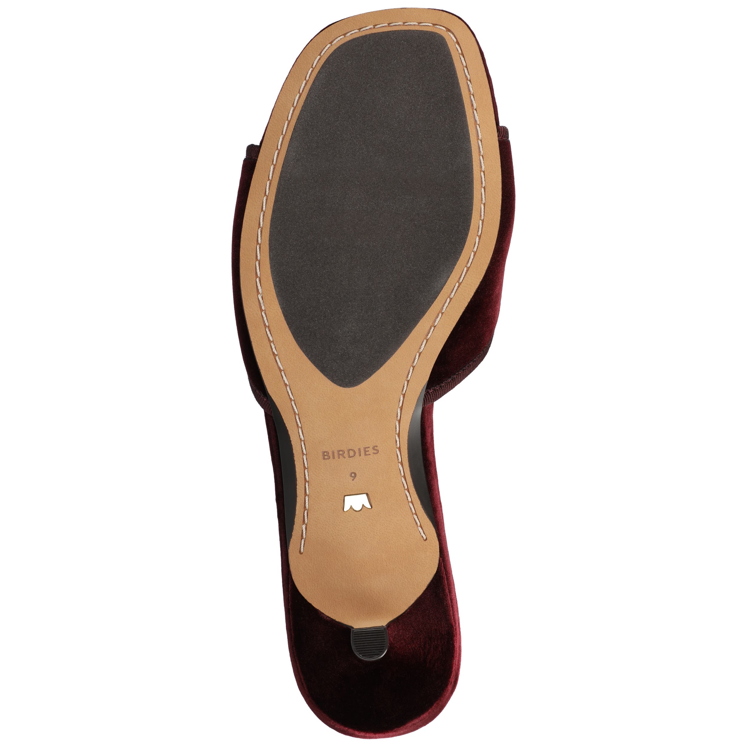 The Kiwi-Kitten Flower Slide, Alternate, color, Burgundy