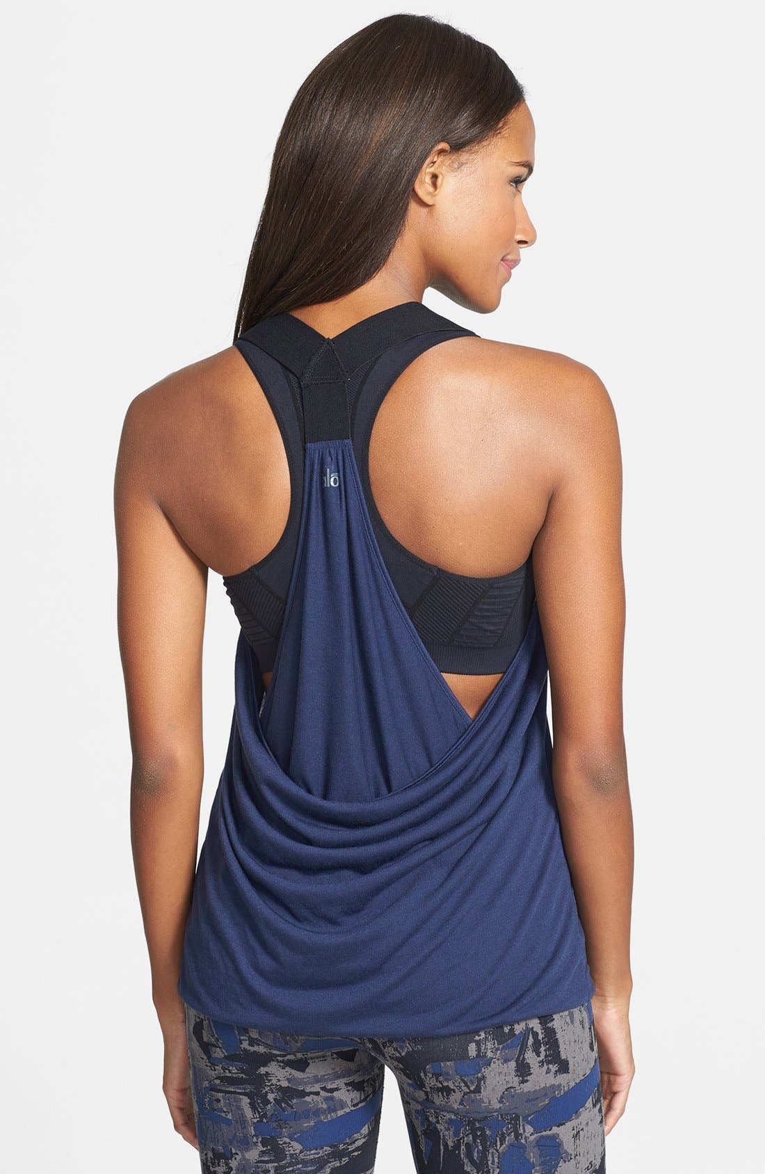 Alo 'Raya' Draped Back Tank (Women) | Nordstrom