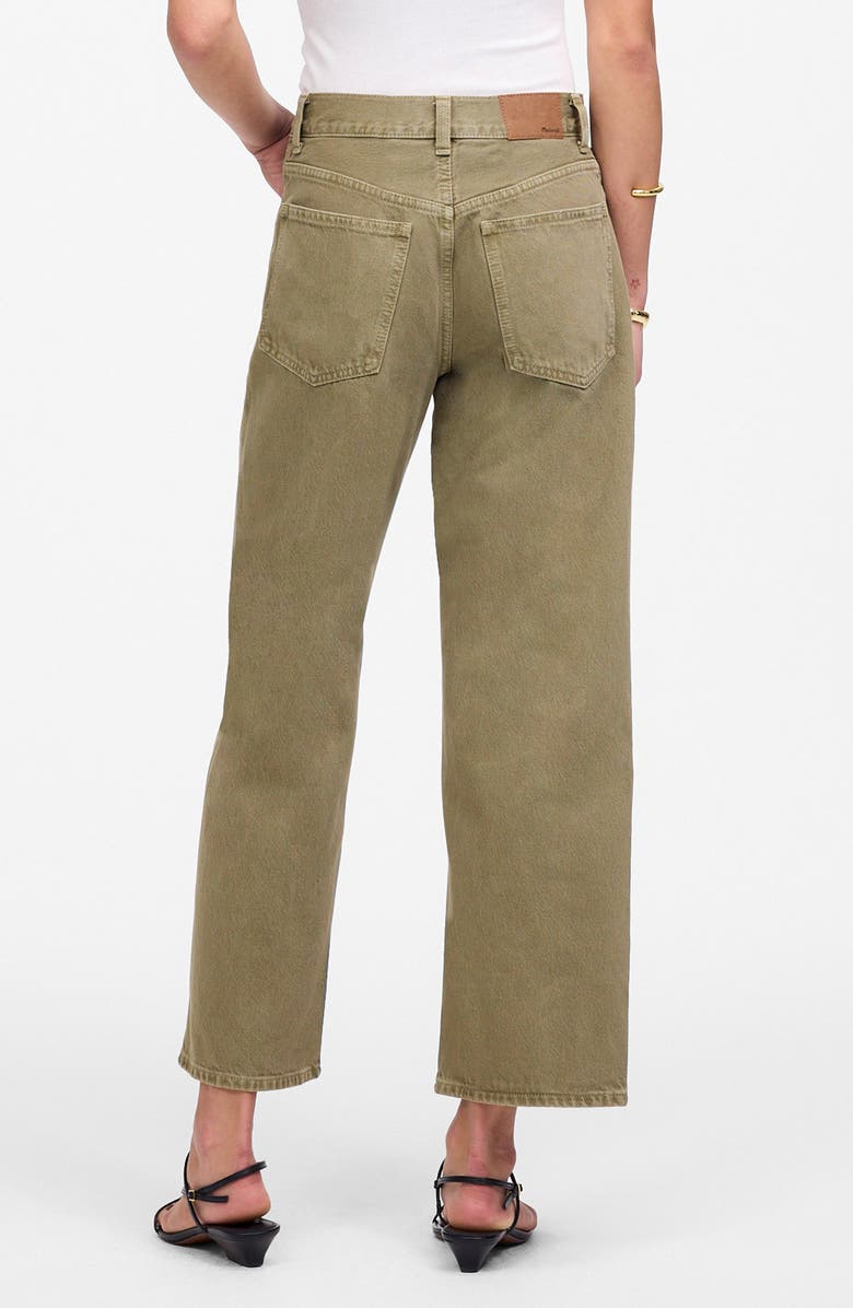 Madewell The Perfect Wide Leg Crop Jeans, Alternate, color,