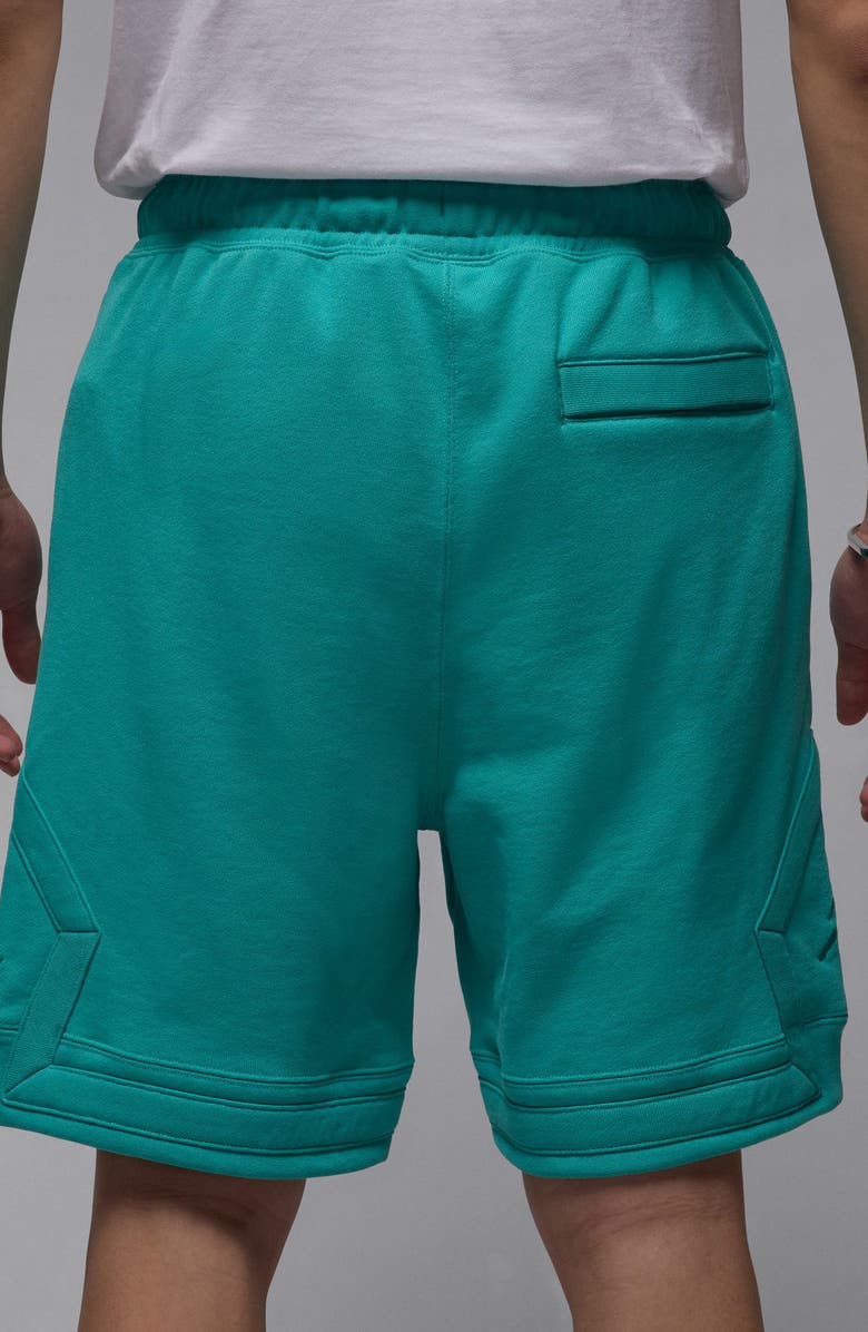Jordan Flight Fleece Diamond Shorts, Alternate, color, Washed Teal
