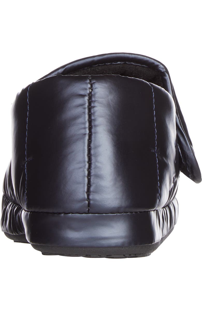 ISOTONER Nylon Puffer Slipper, Alternate, color, Black