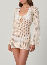 Shoshanna Guerite Mesh Mini Cover Up