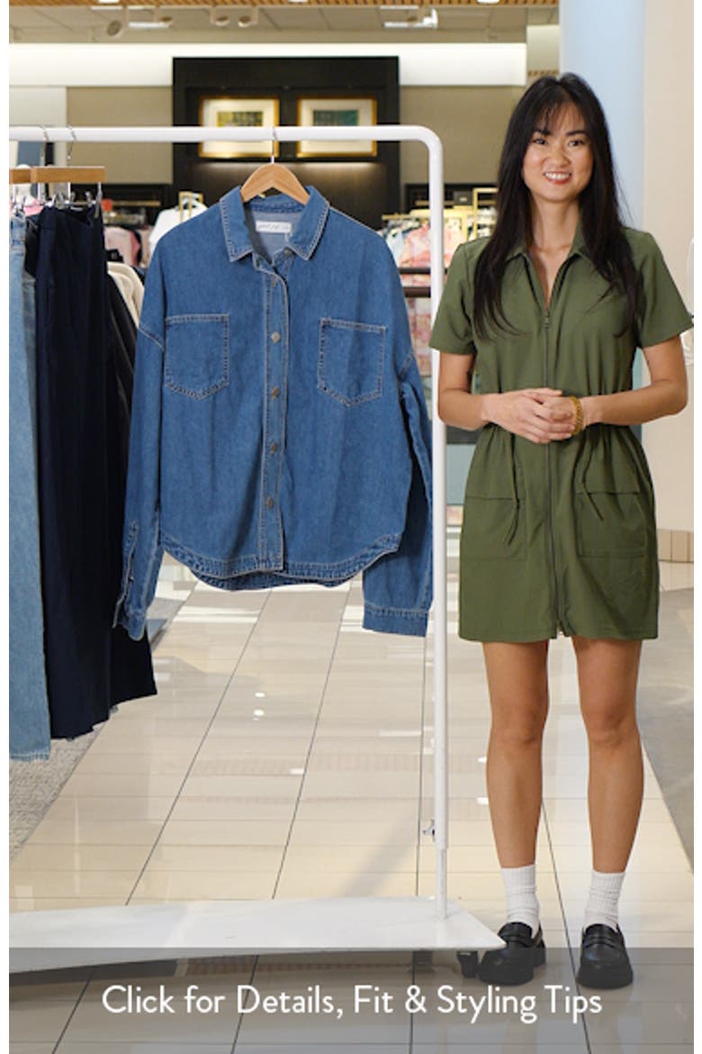 Cornelia Denim Button-Up Shirt video