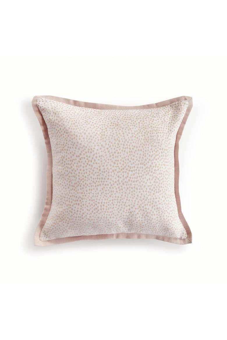 Britt Square Indoor-Outdoor Pillow 20", Main, color, Pink