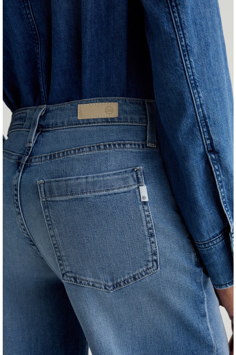 Stella Low Slung Palazzo Jeans, Alternate, color, NAUTICAL MILE