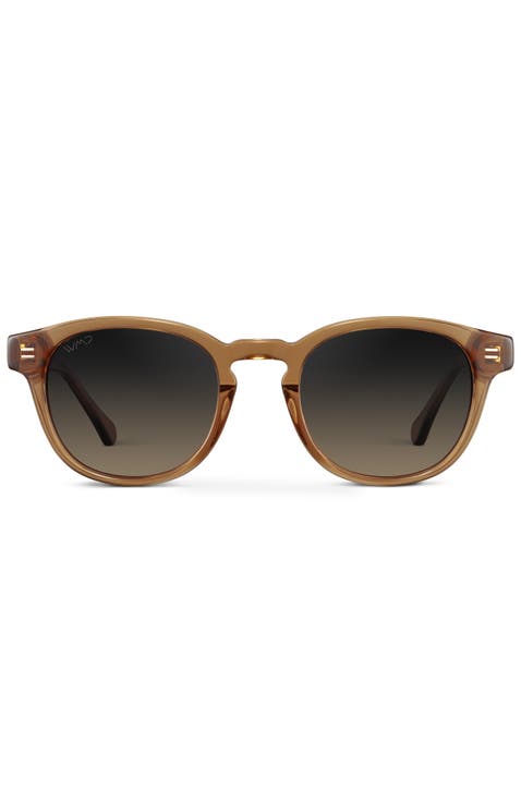 Felix - 48mm Round Polarized Sunglasses
