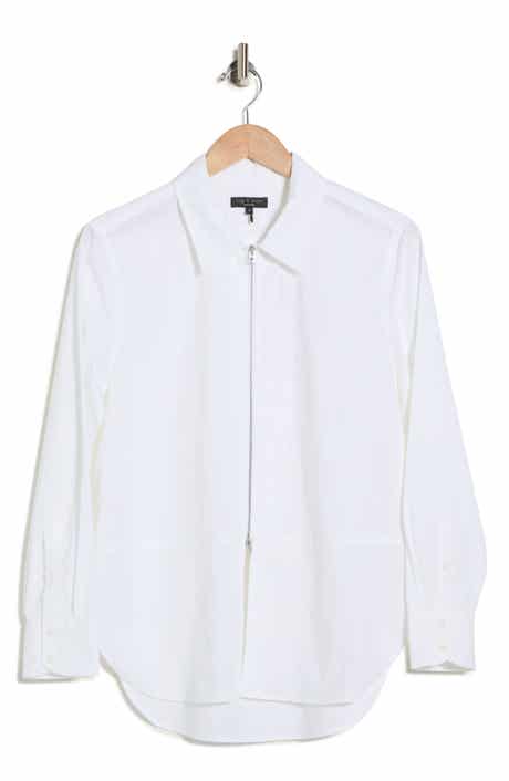 rag & bone Bella Long Sleeve Poplin Shirt