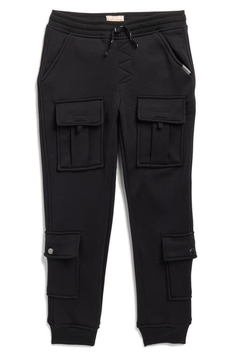 Kids' Fleece Cargo Joggers (Big Kid)
