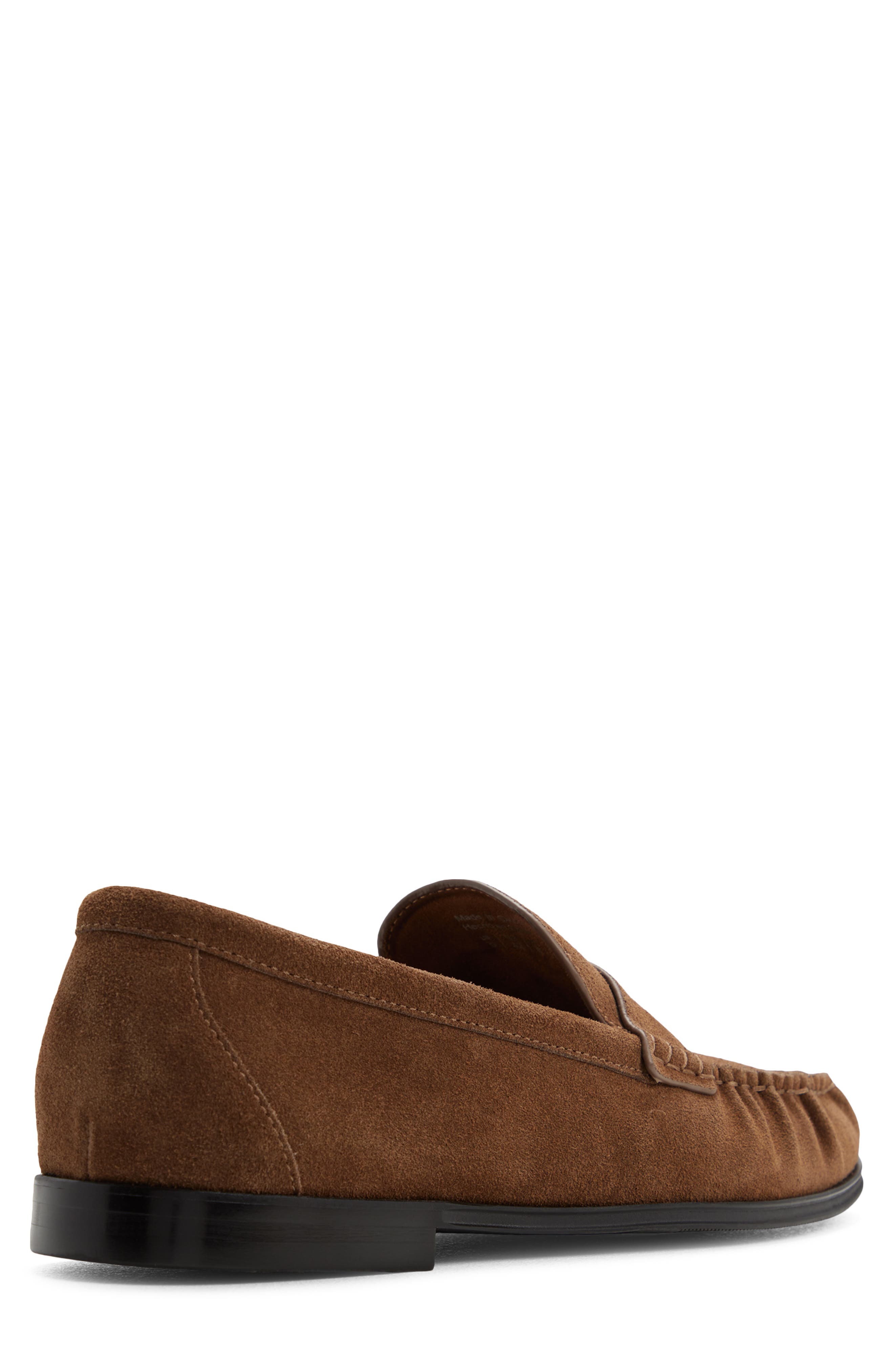 Mikah Leather Penny Loafer, Alternate, color, TAN