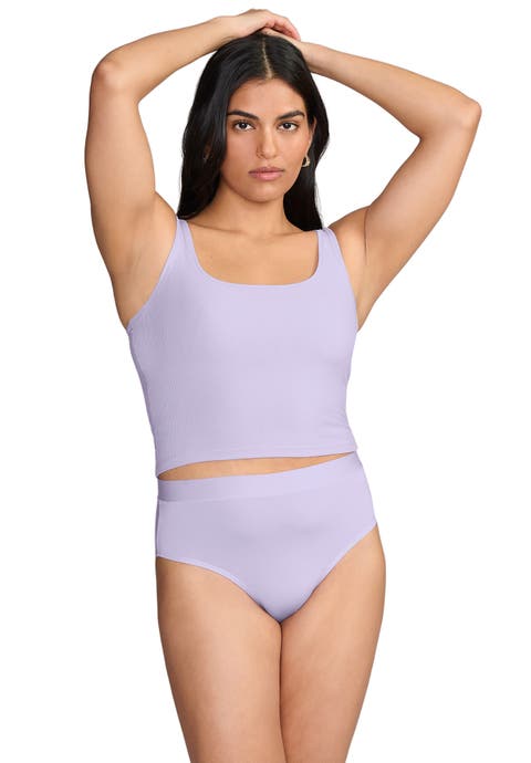 The Square Neck Tank (Modal Silk Rib)