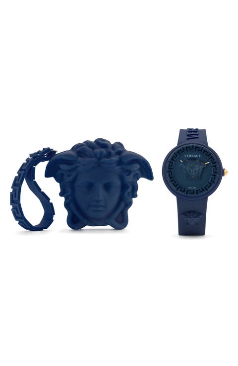 Medusa Pop Silicone Watch, 39mm