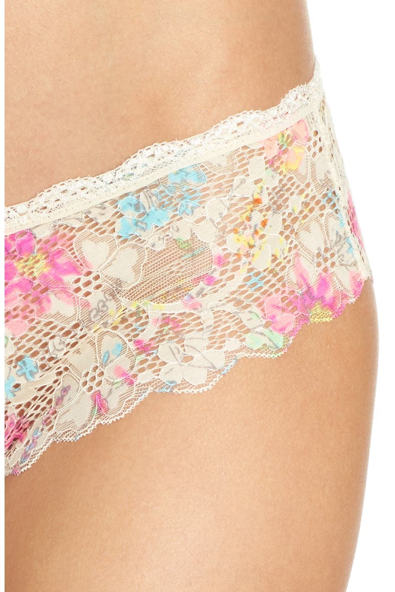 Intimates Camellia Hipster Briefs, Alternate, color, MACRAME FLORAL