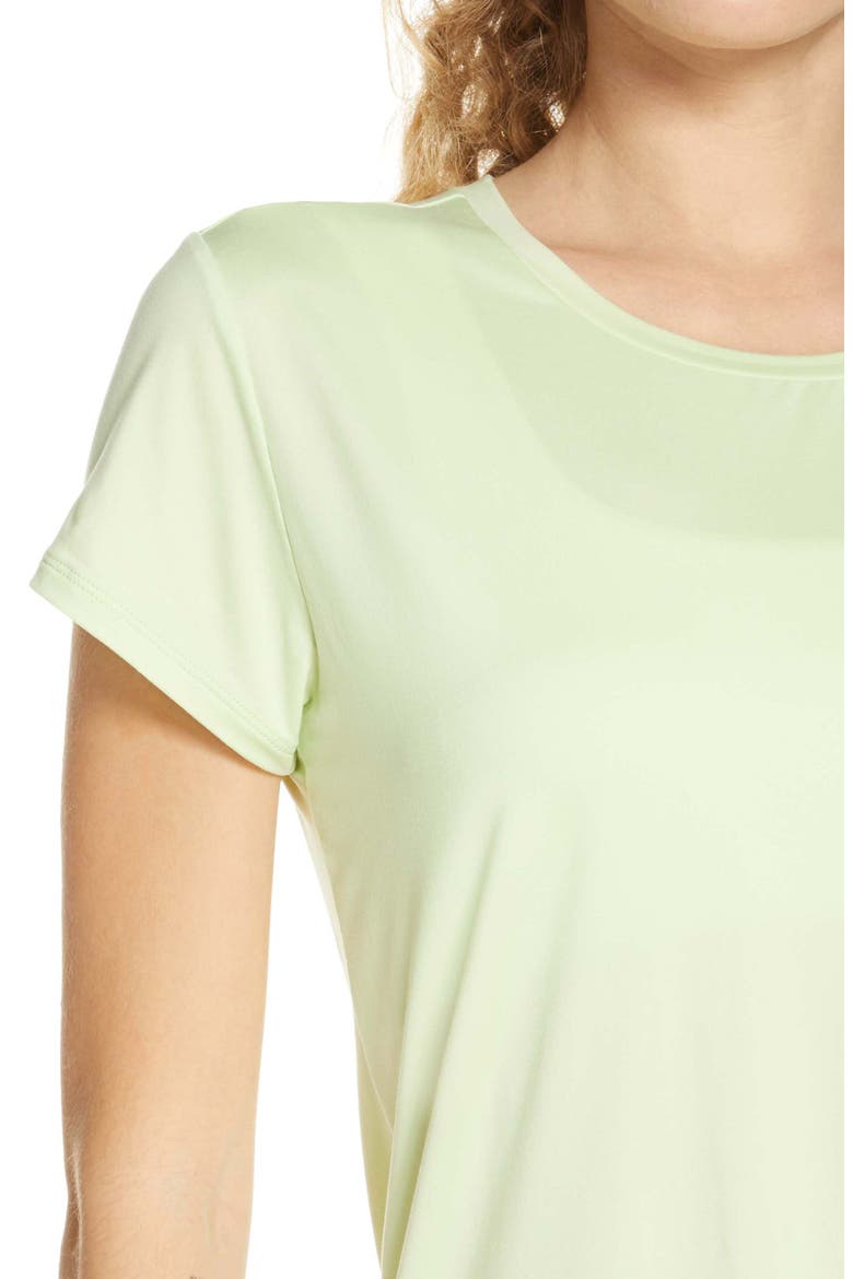 Strength Performance T-Shirt, Alternate, color, GREEN BUTTERFLY