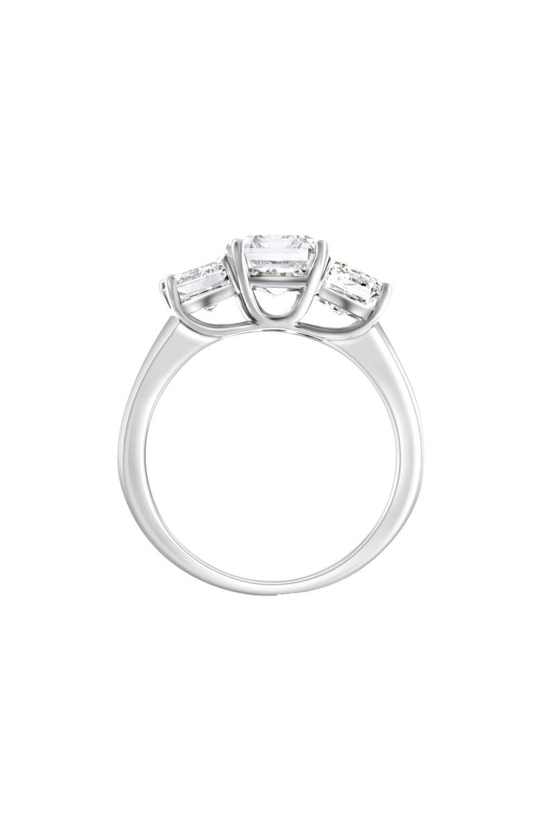 Bliss Diamond 3.55Ct TW Emerald Cut Three Stone Engagement Ring 14k Gold Lab Grown, Alternate, color, 