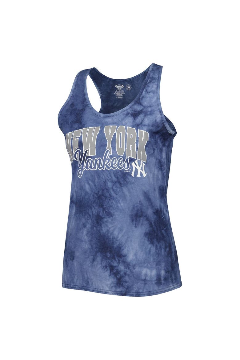 Women's Concepts Sport Navy New York Yankees Billboard Racerback Tank & Shorts Sleep Set, Alternate, color, Navy