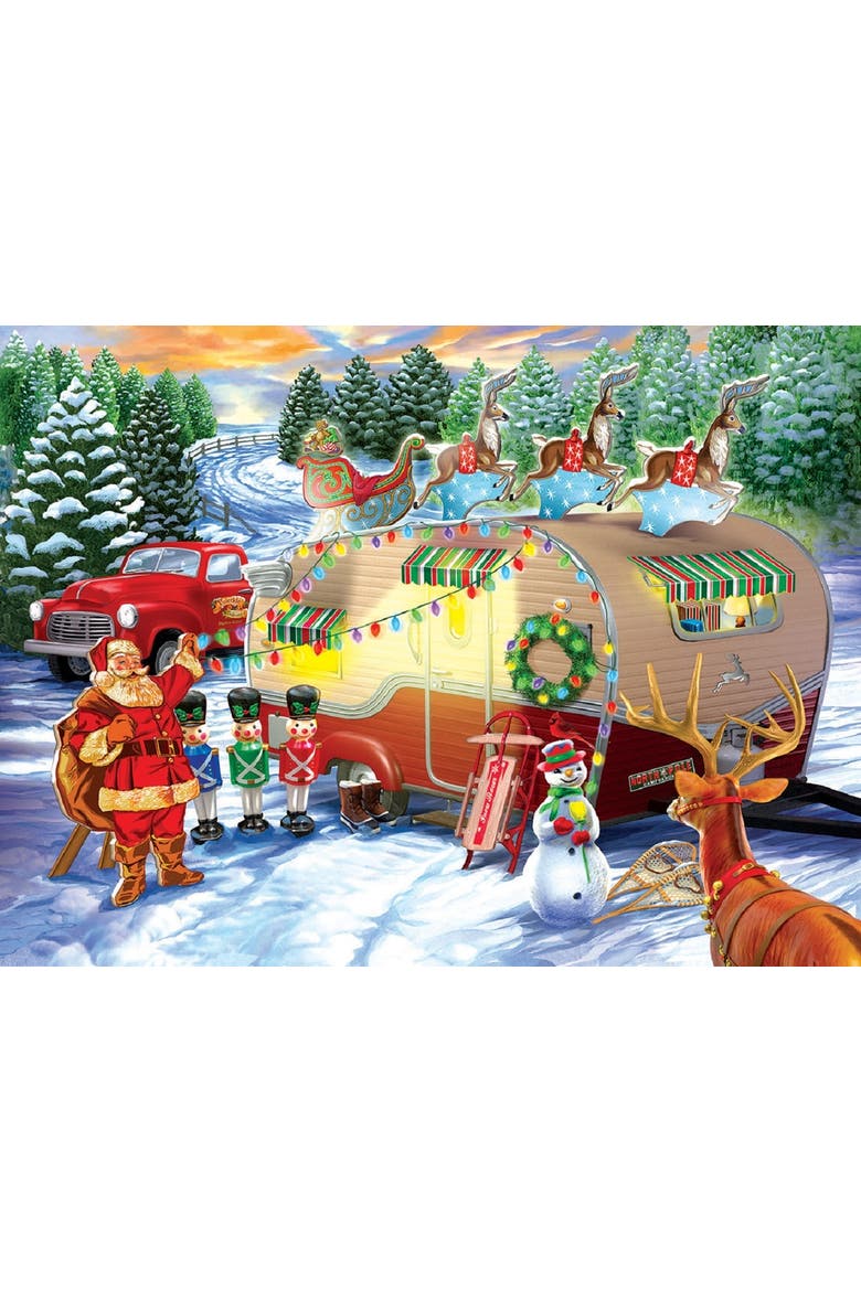 Christmas Campers 1000 piece Jigsaw Puzzle for Adults, Alternate, color, Multicolor