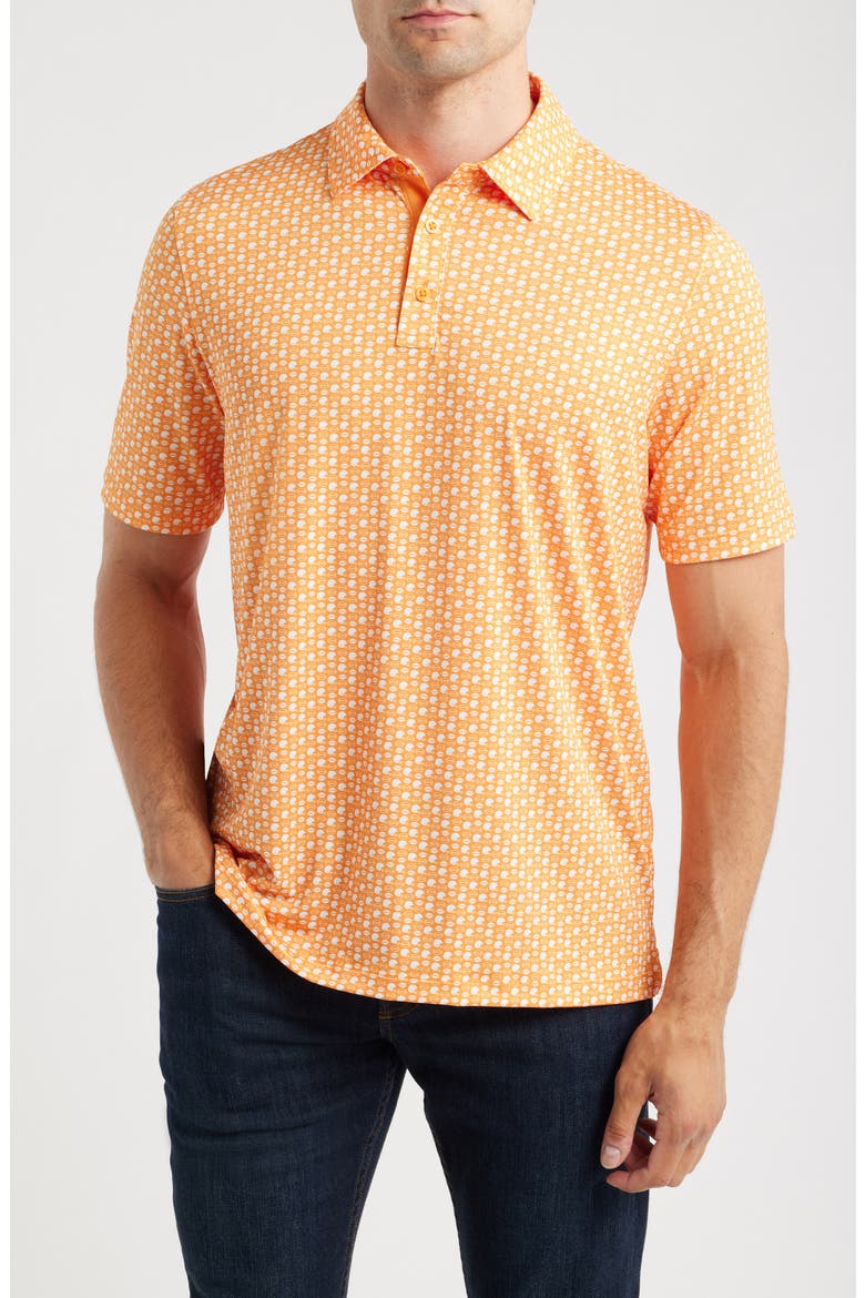 XC+™ Game Day Performance Polo, Main, color, ORANGE