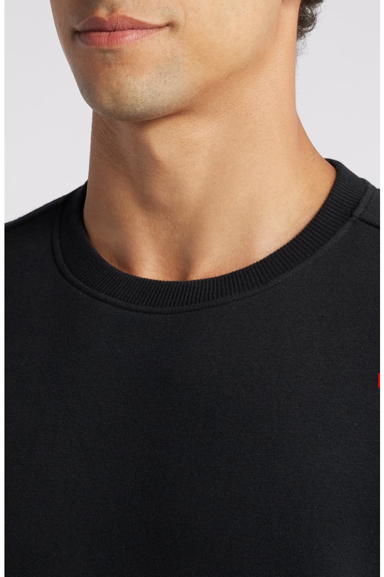 Cloud Fleece Sweatshirt, Alternate, color, BLACK