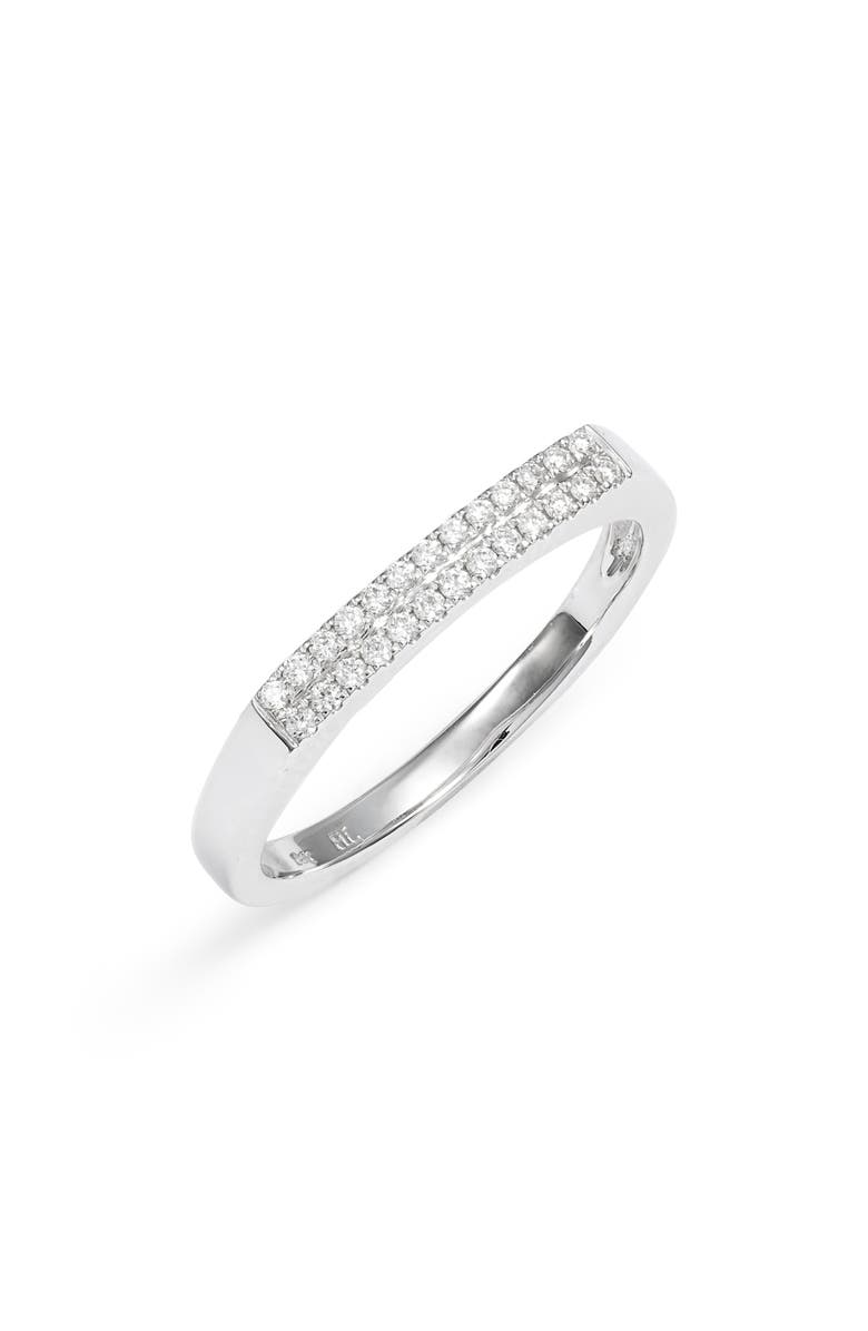 Bony Levy Diamond Bar 18k Gold Ring, Main, color, 