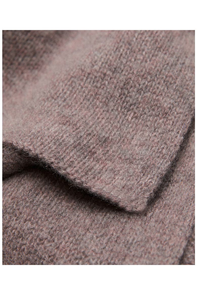 Selection Cashmere Scarf, Alternate, color, MEDIUM BROWN HEATHER
