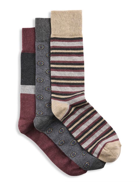 Big & Tall 3-Pk Warm Classic Socks