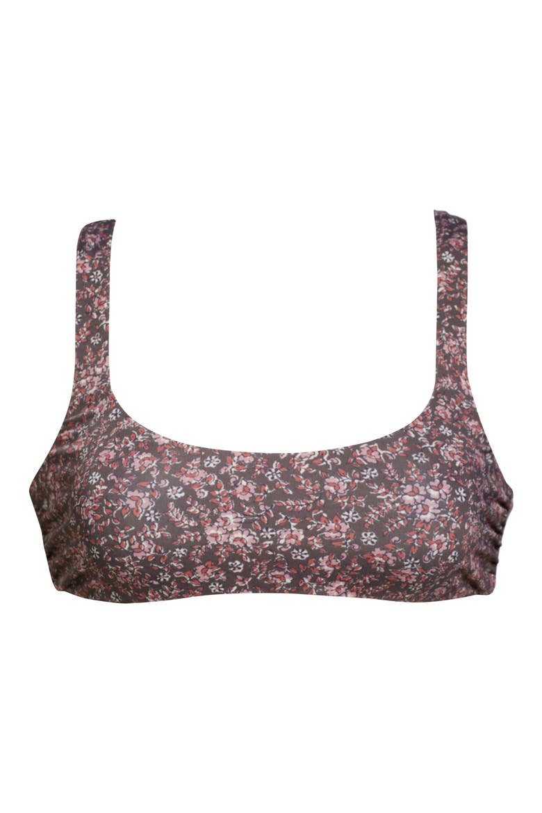 Celeste Bikini Top, Alternate, color, DARK PLUM MULTI