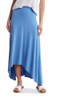 GO COUTURE Asymmetric High-Low Skirt