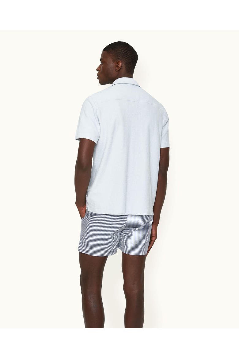 Howell Towelling Relaxed-Fit Shirt, Alternate, color, LIGHT SKY POOL