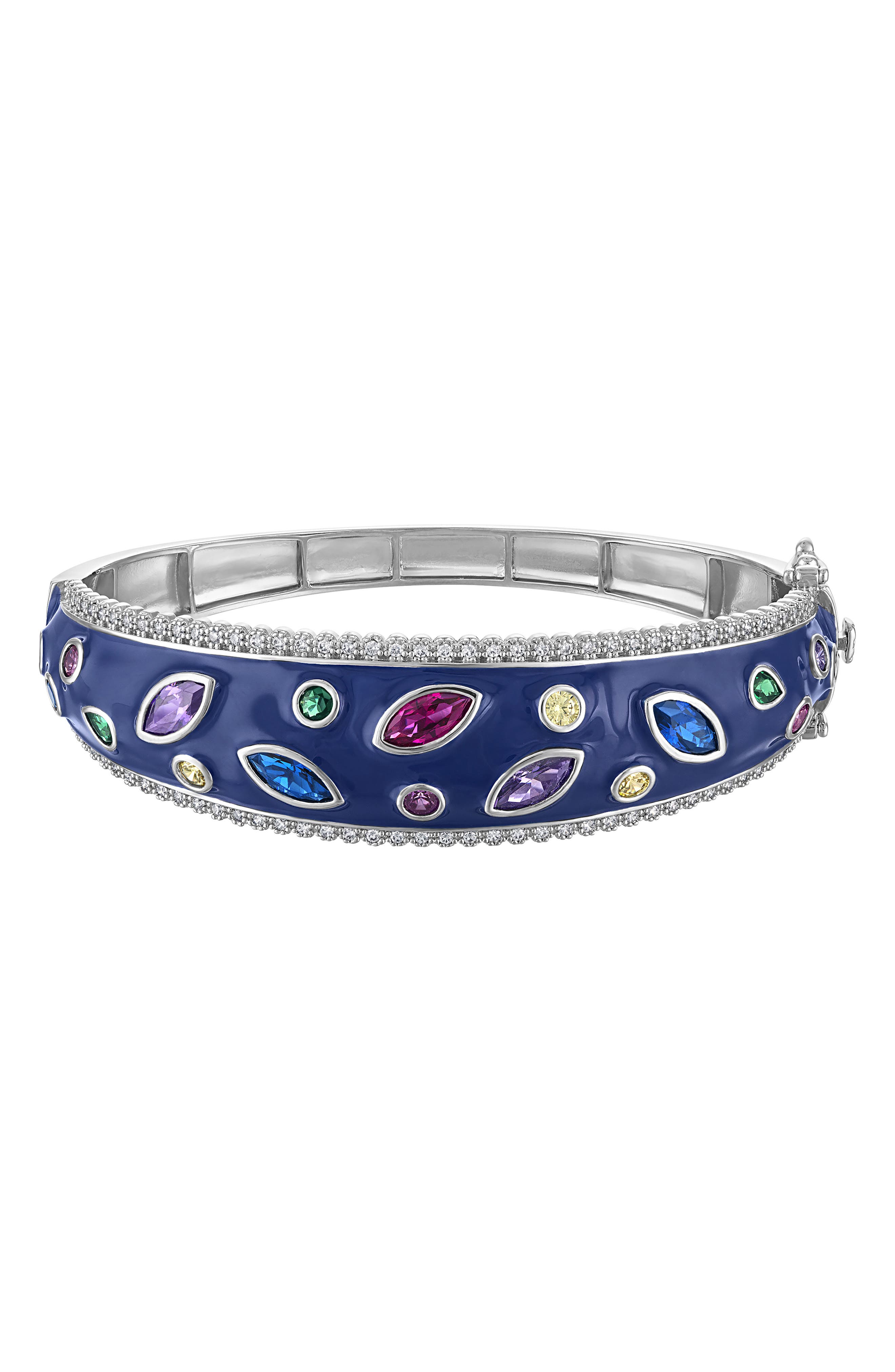 Crystal Enamel Bangle