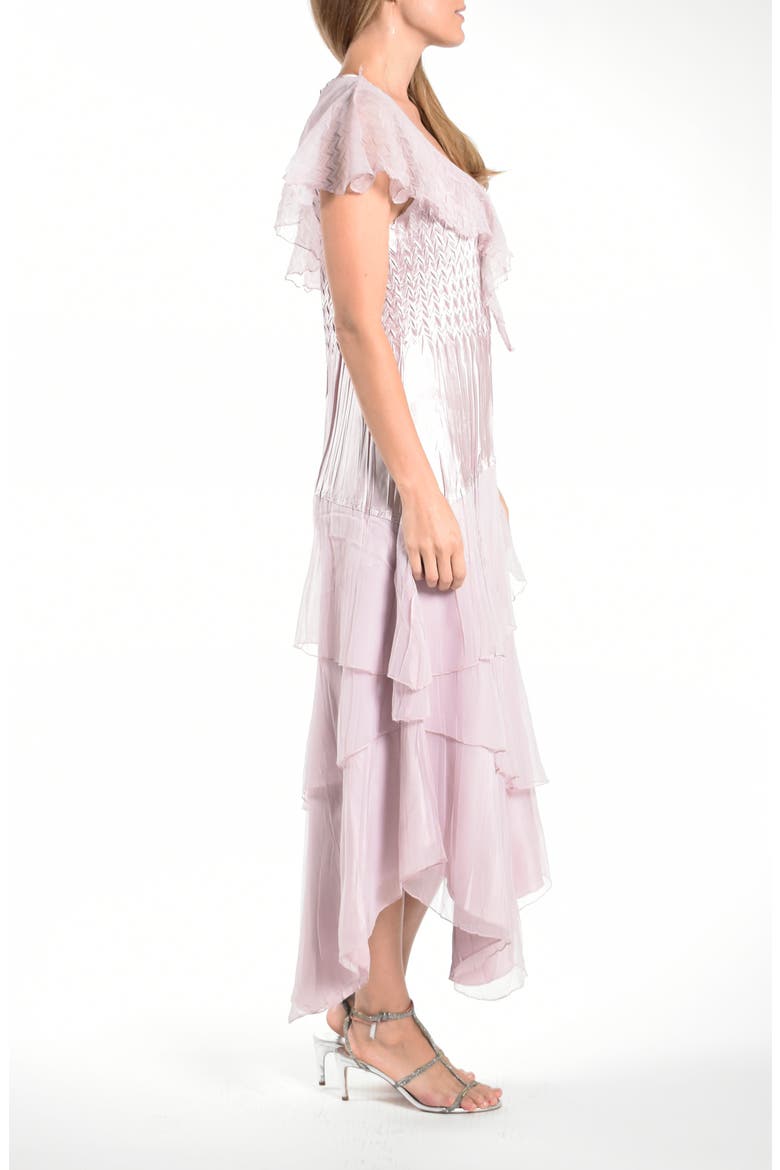 Tiered Ruffle Dress, Alternate, color, LOTUS