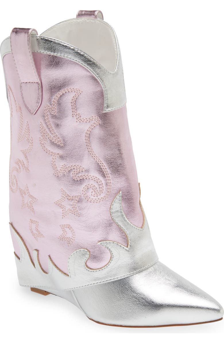 AZALEA WANG Bria Cowboy Boot, Main, color,