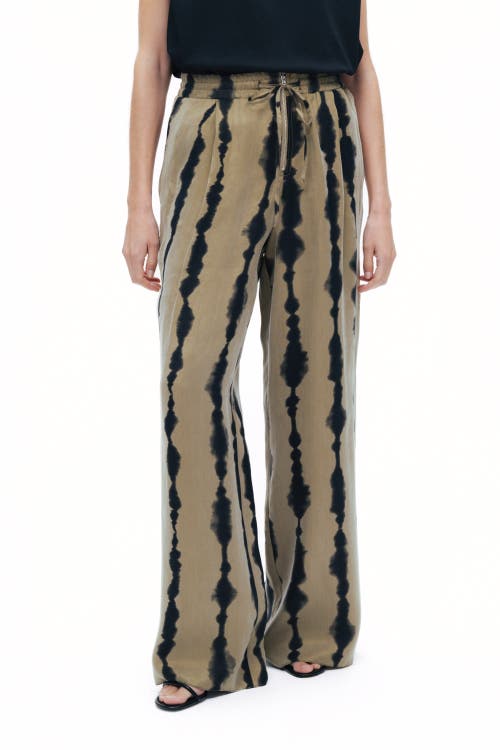 NOCTURNE NOCTURNE FLOWY PRINTED PANTS