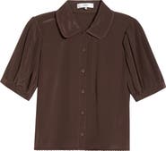 FRAME The Prim Silk Shirt